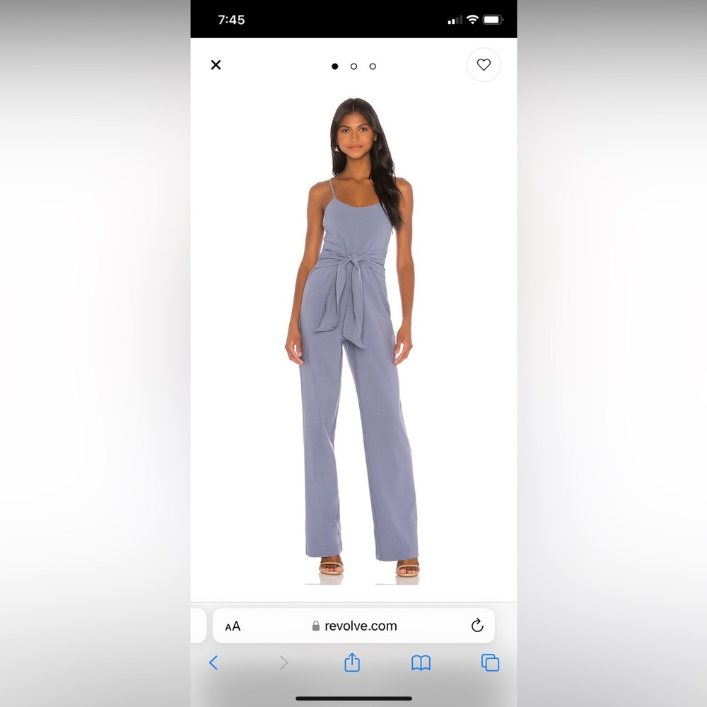 Kenzie Jumpsuit in Baby Blue
